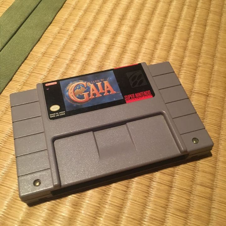 【希少品】ガイア創世記 スーパーファミコン ソフト 海外版