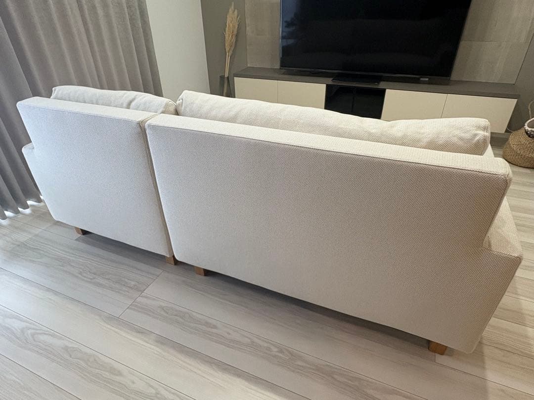 【美品】ACTUS カウチソファ 【本体・カウチ別発送のため本体側】