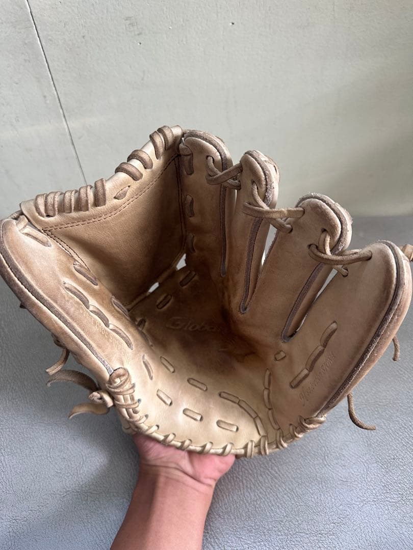 G*ン様 Mizuno 硬式グローブ キャメル