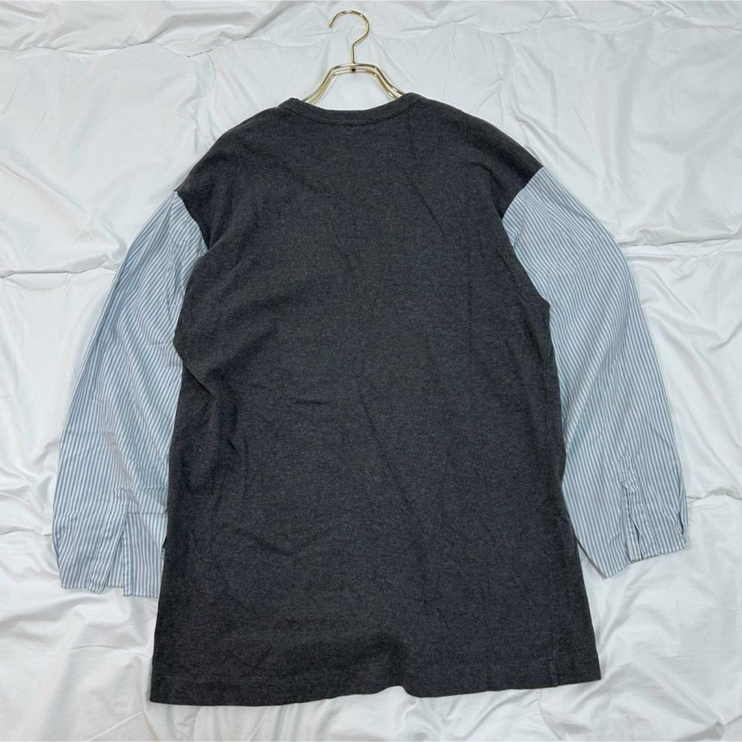 COMME des GARÇONS HOMME 田中オム 切り替え シャツ