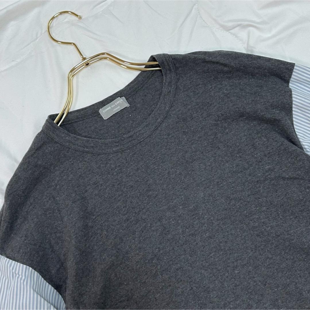 COMME des GARÇONS HOMME 田中オム 切り替え シャツ