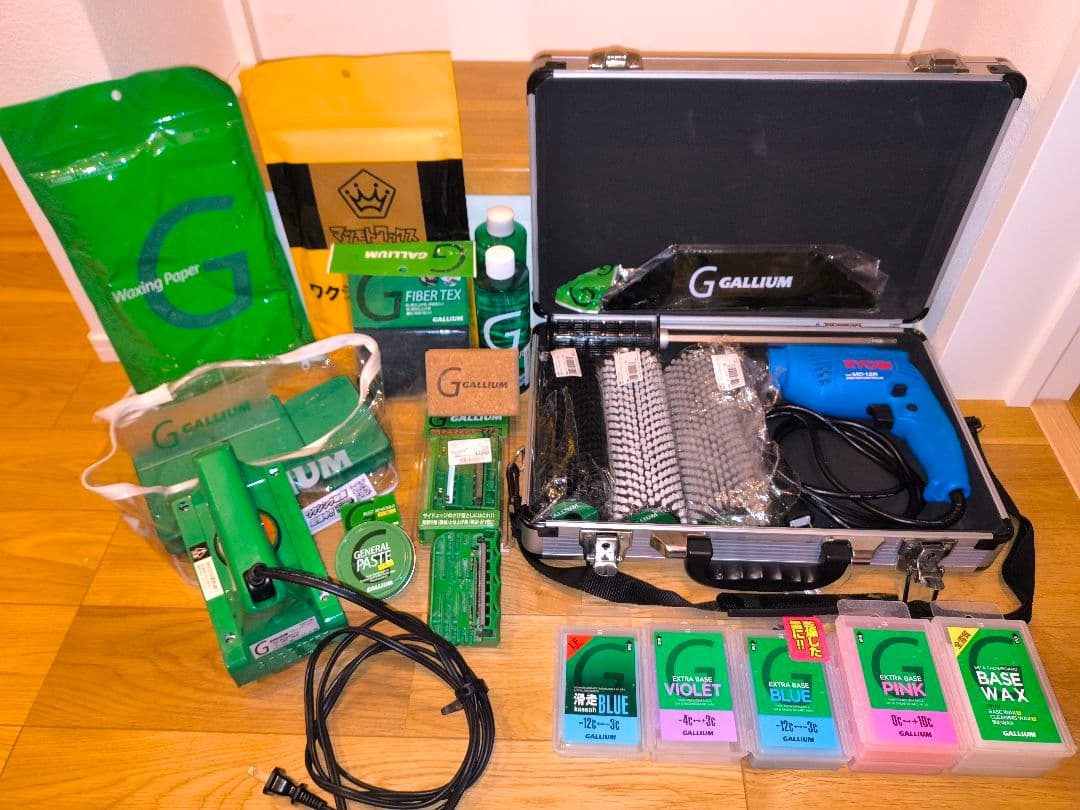 h*e様 ガリウム　ロトブラシ　ワクシングアイロン　GALLIUM スノーボード