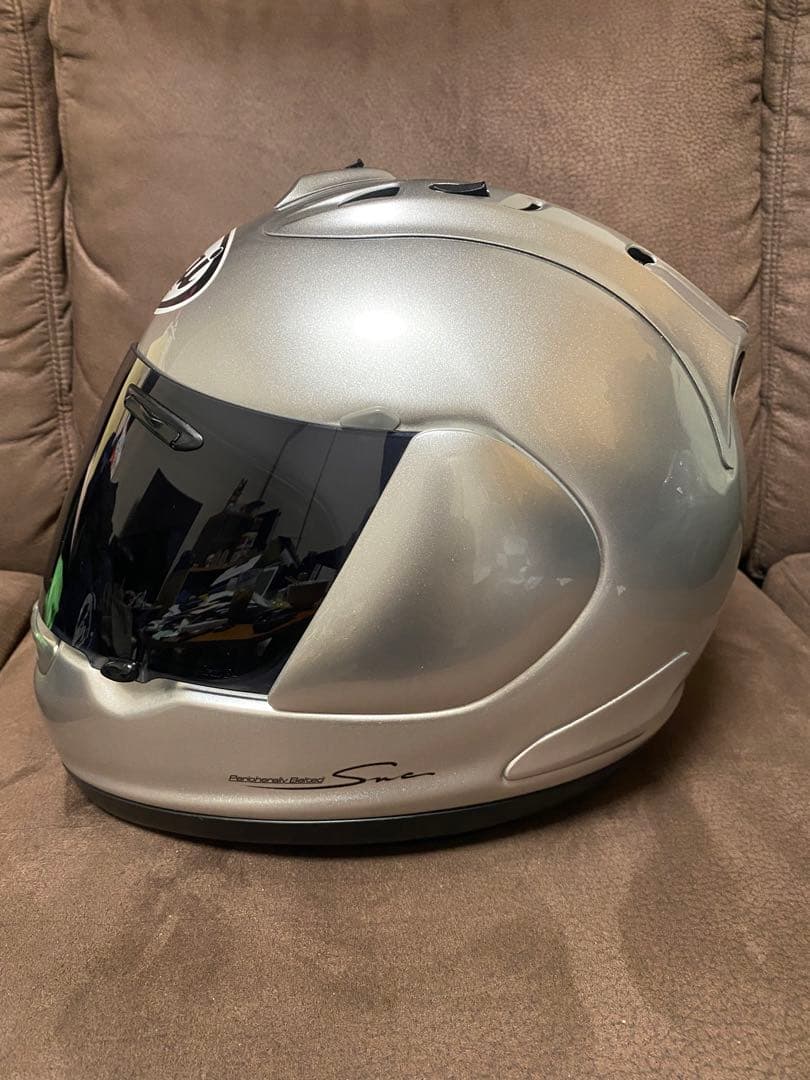 チ*キ様 [美品]Arai RX7 RRV Lサイズ　アルミナシルバー