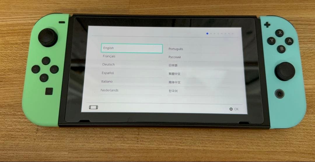 ニンテンドースイッチ　Switch どうぶつの森　本体　SDカード付き