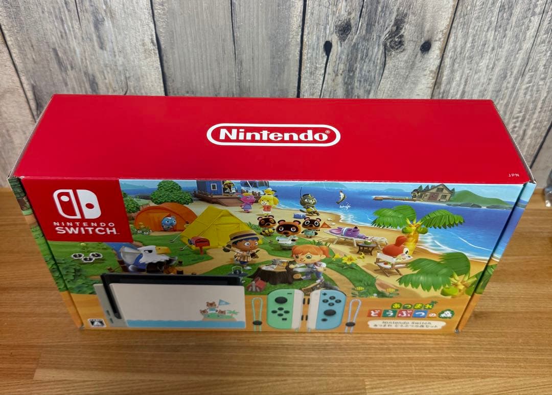 ニンテンドースイッチ　Switch どうぶつの森　本体　SDカード付き