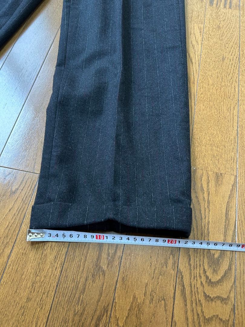 80s COMME des GARCONS HOMME ウールスラックス　M