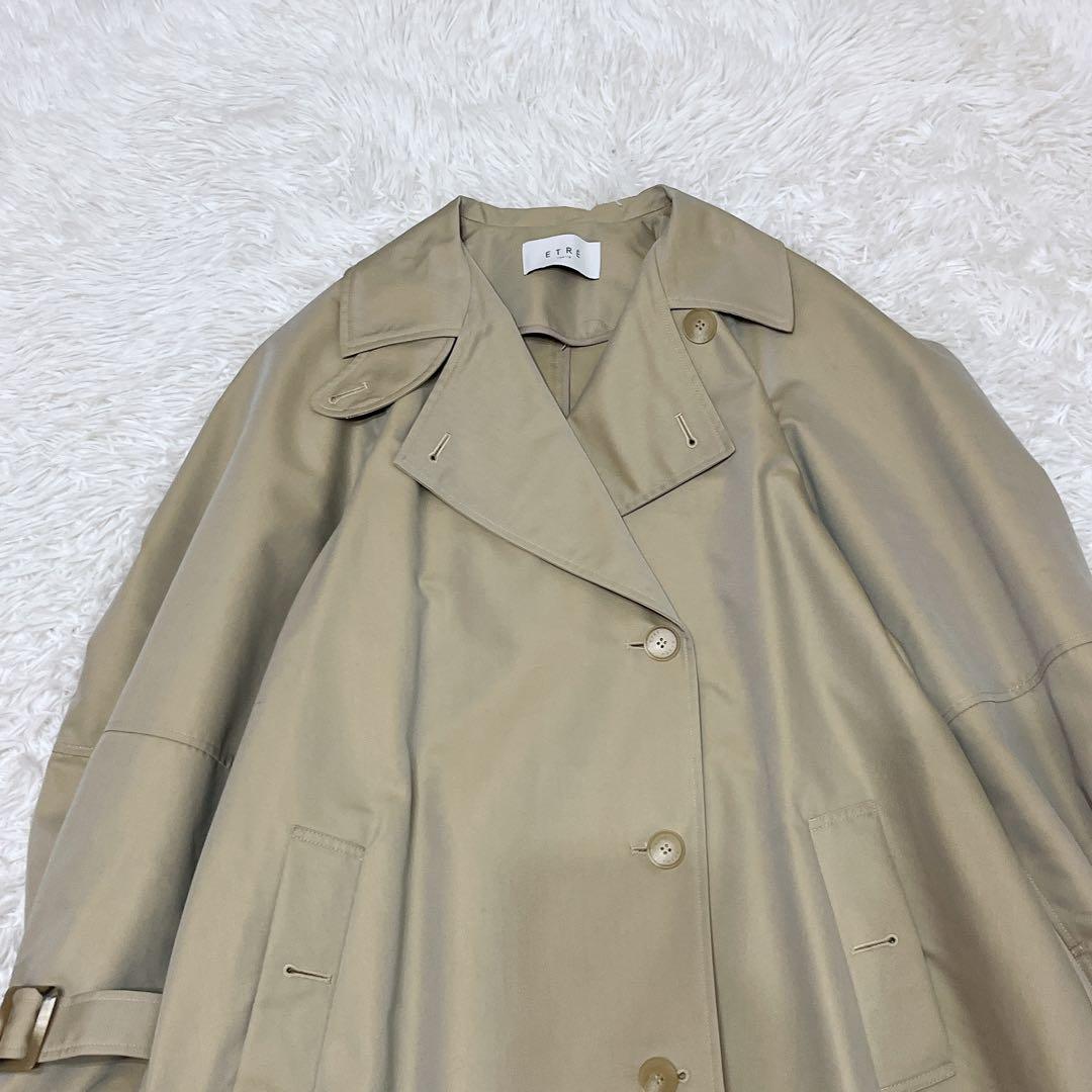 【新品】ETRE TOKYO コンシャススリーブトレンチコート Sサイズ