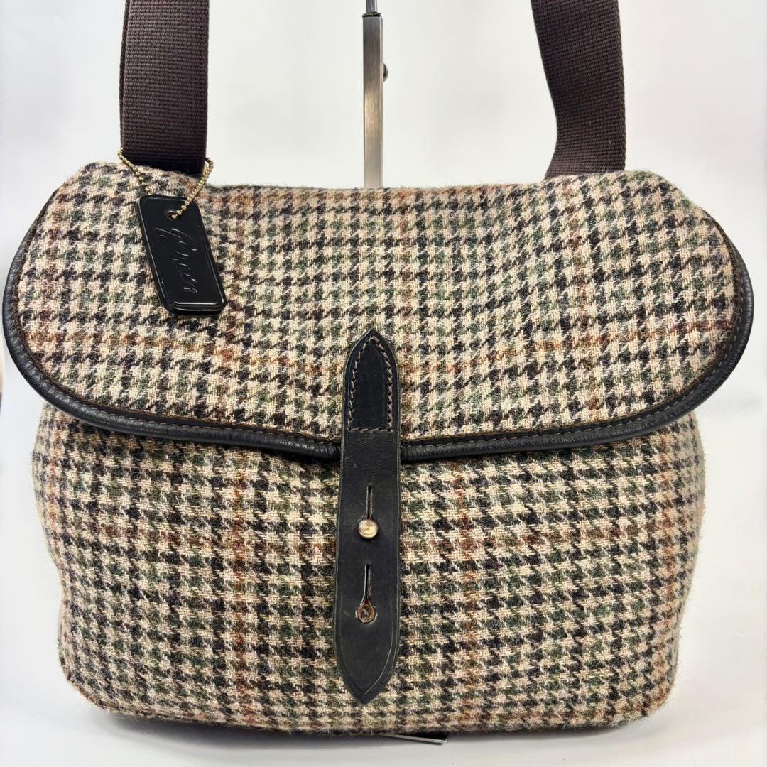 専用BRADY ブレディ STOUR ストア ショルダーバッグ ツイード