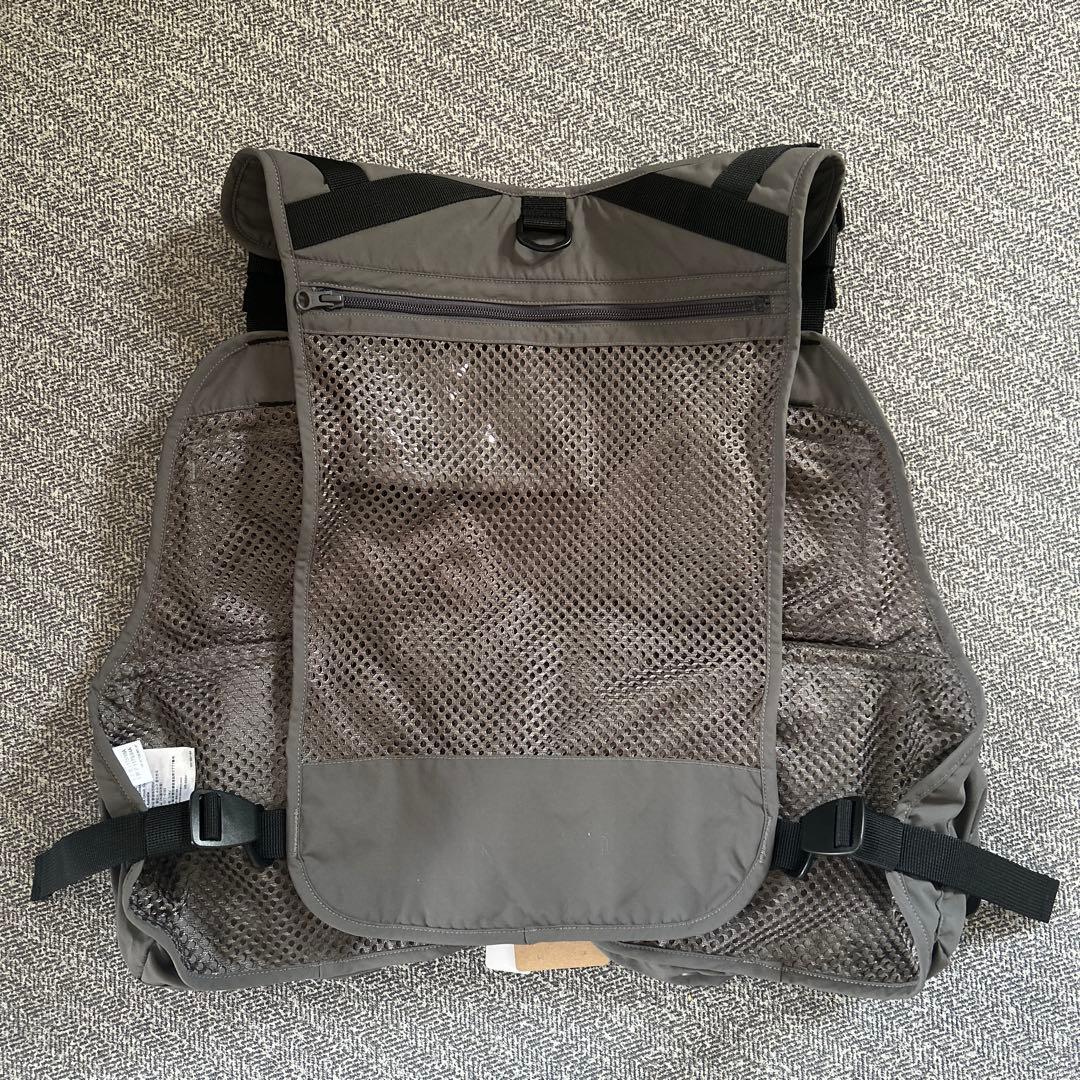 SHIMANO フィッシングベスト TF-V600Y グレー