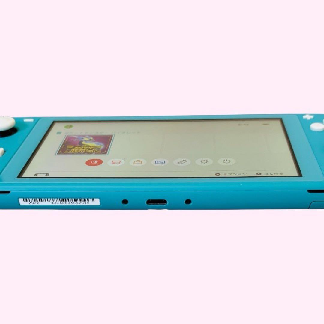 【極美品】Nintendo Switch Lite ターコイズ　本体