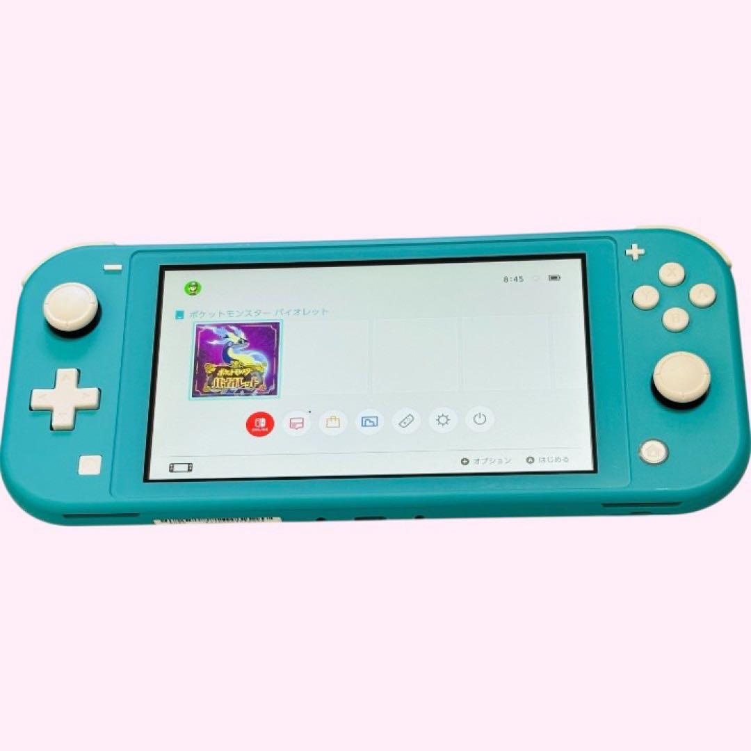 【極美品】Nintendo Switch Lite ターコイズ　本体