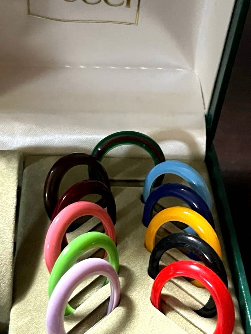 【完備品/保証書付き】GUCCI チェンジベゼル　11/12.2 クォーツ腕時計