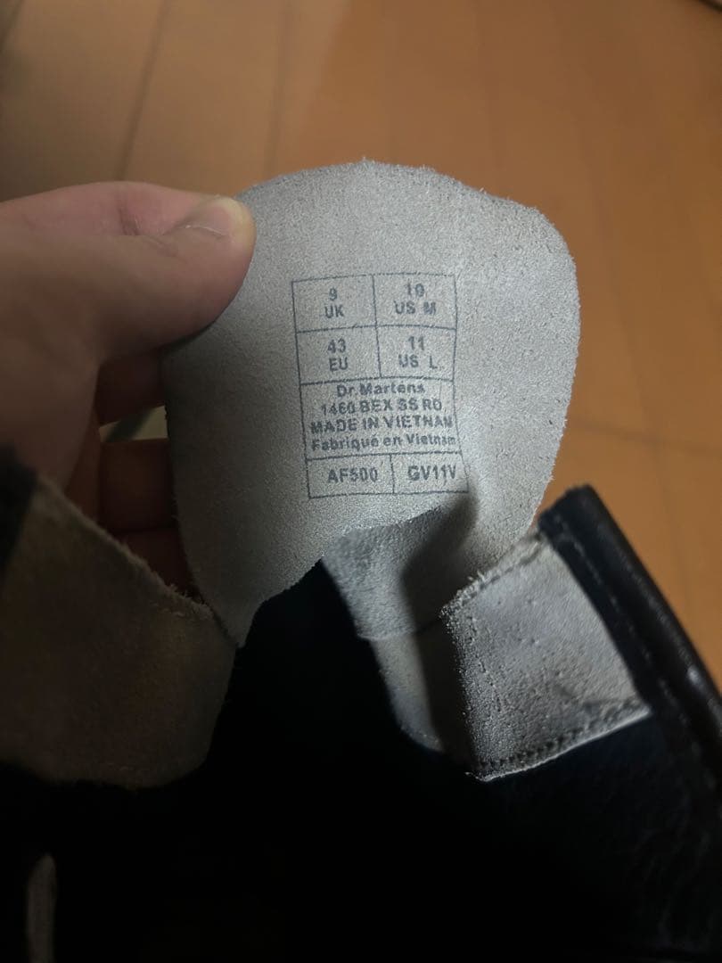 DR. MARTENS RICK OWENS ブーツ