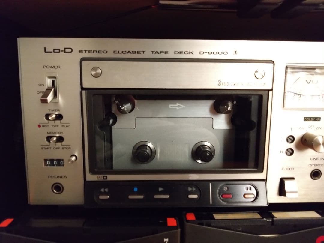 Lo-D エルカセットデッキ D-9000（SONY EL-7 OEM品）＋α
