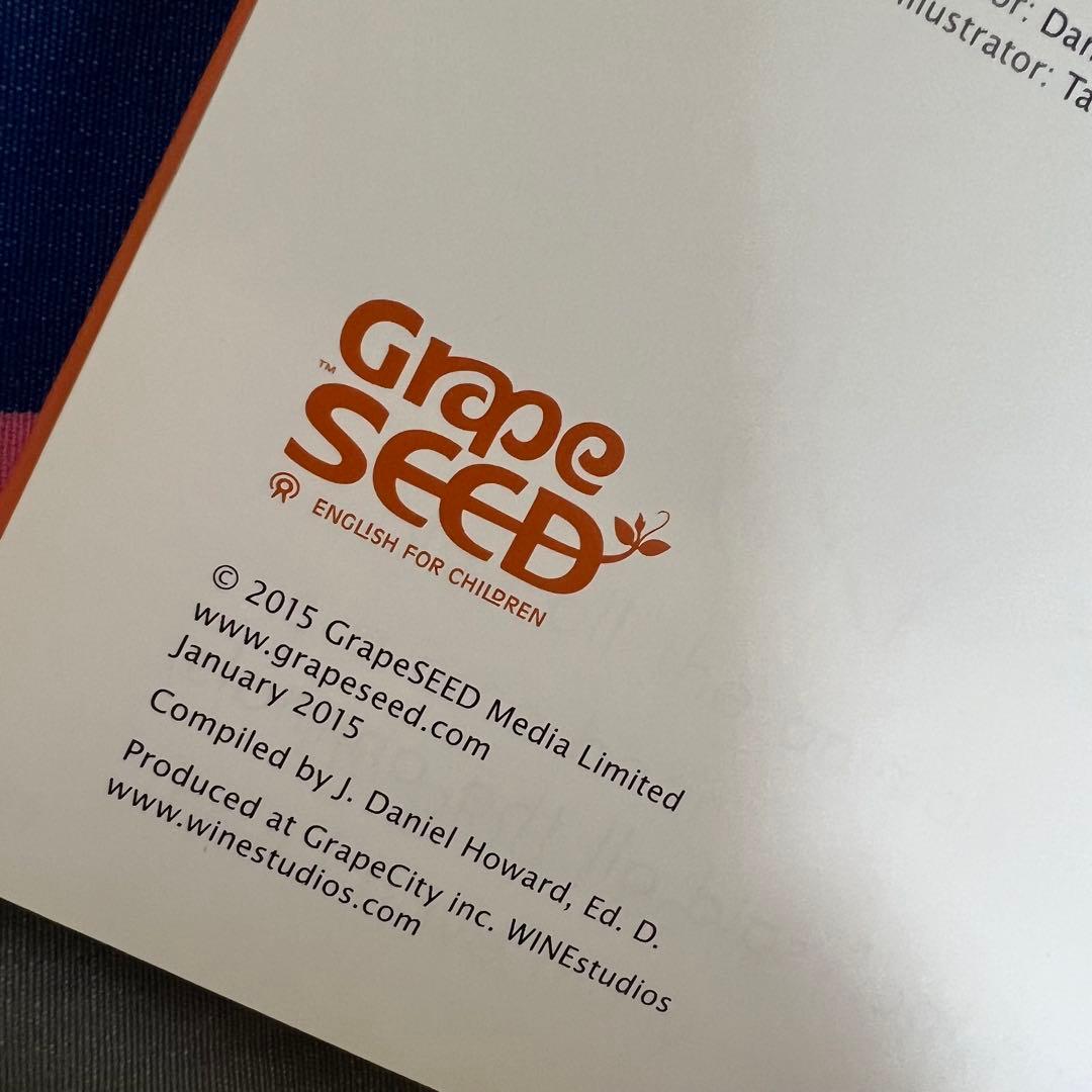 GrapeSEEDテキストCD&DVDユニット1〜12セット幼児英語教材