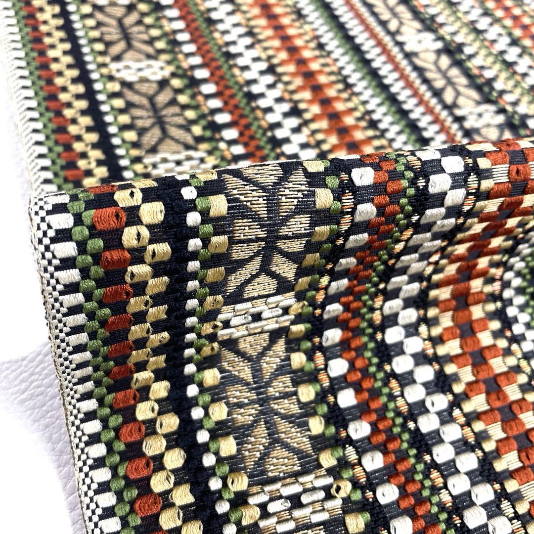 専用帯6307 ●高級 正絹 本場筑前博多織 名古屋仕立て 名古屋帯