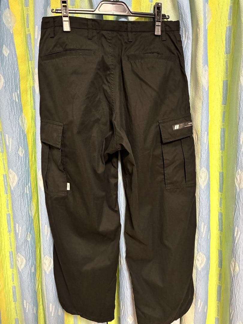 WTAPS 232WVDT-PTM07 23AW カーゴパンツ 黒 2