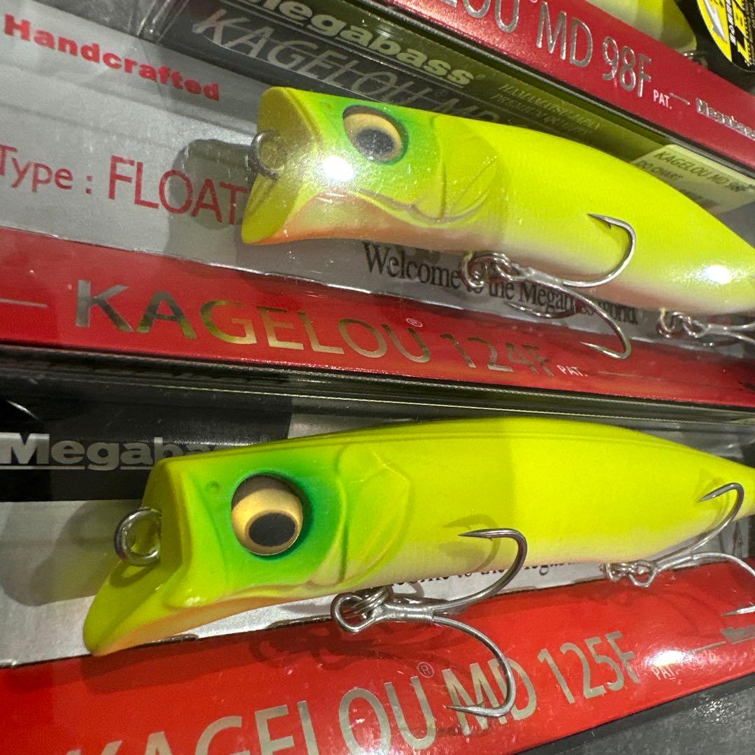 Megabass KAGELOU カゲロウ ４個セット