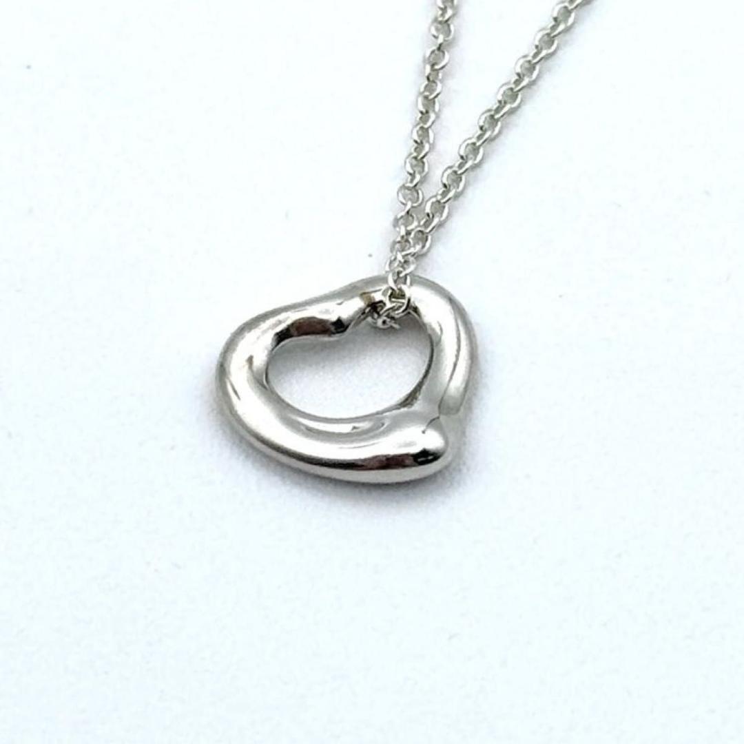 Tiffany オープンハート　XS 11mm シルバーネックレス　925