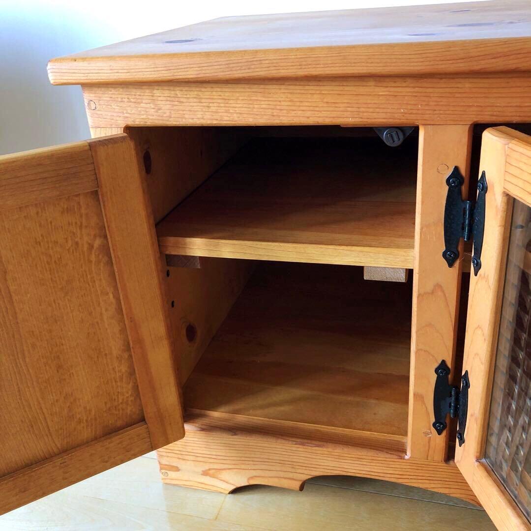 カントリー家具 テレビ用 ローボード リビング収納