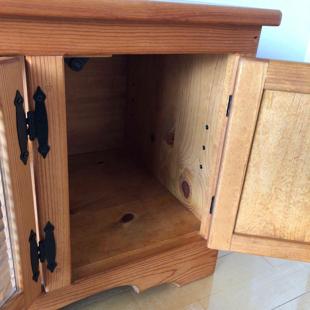 カントリー家具 テレビ用 ローボード リビング収納