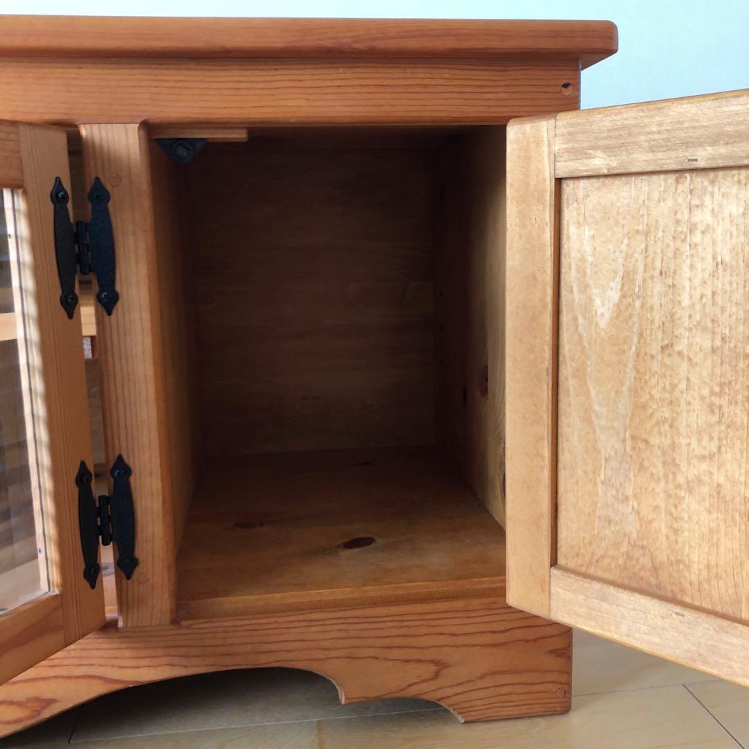 カントリー家具 テレビ用 ローボード リビング収納