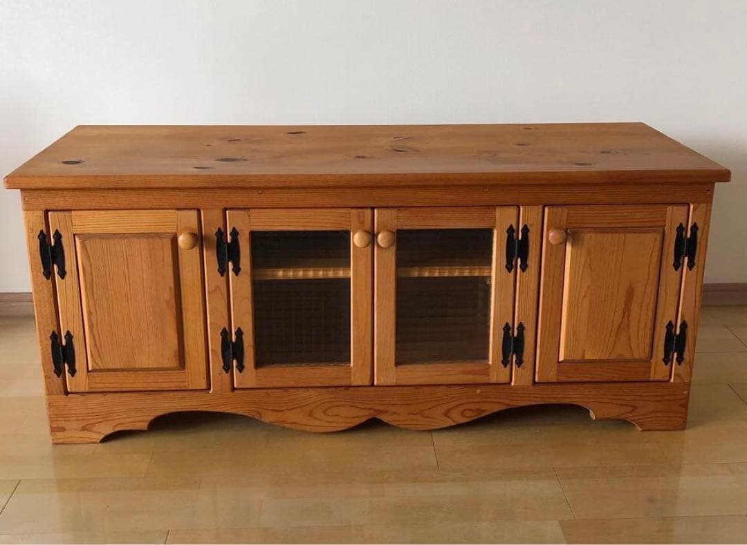 カントリー家具 テレビ用 ローボード リビング収納