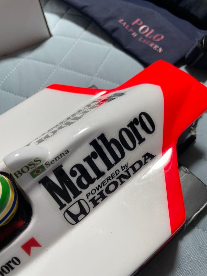 f103 1/10 ラジコン マクラーレン mp4/4 +ヘルメット