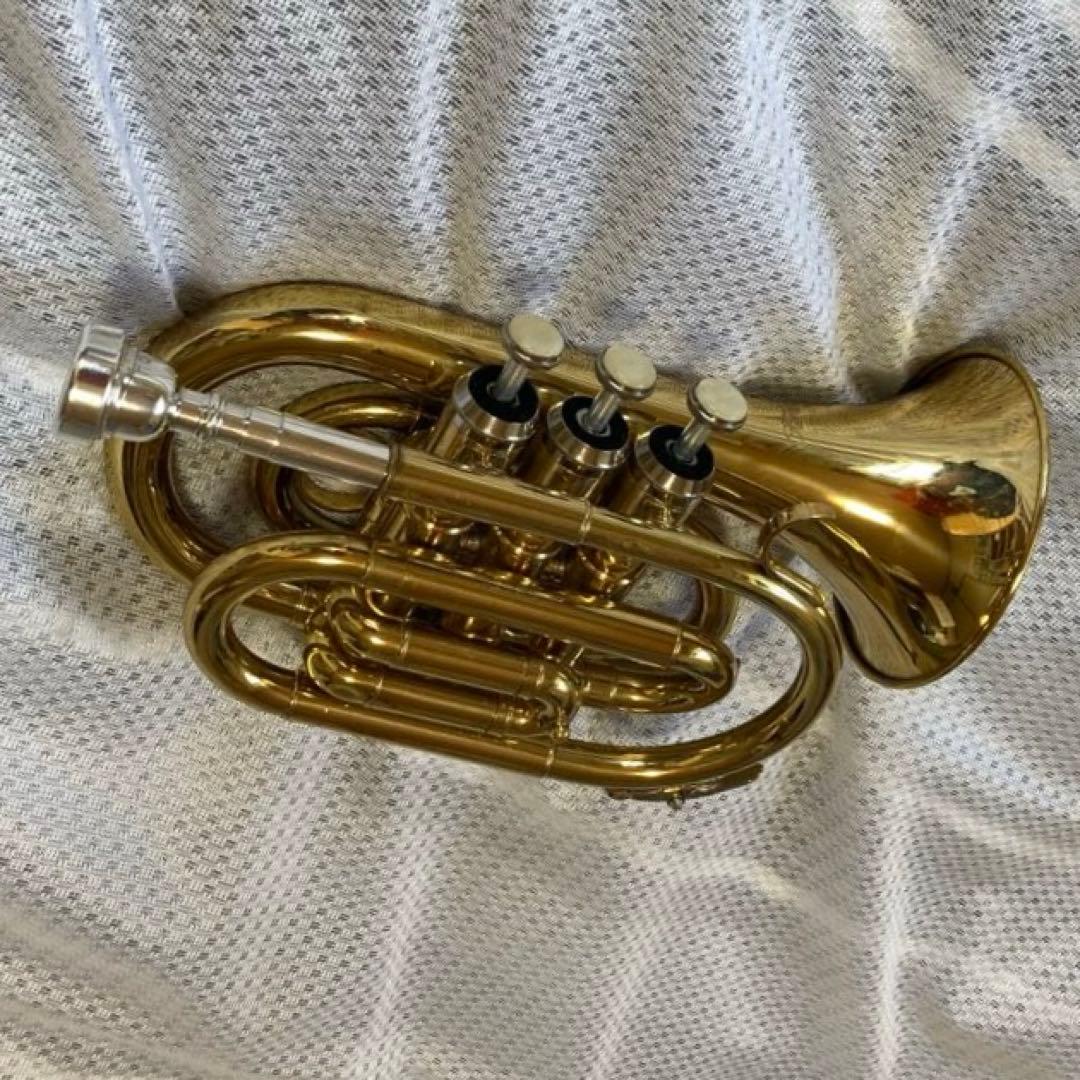 ケルントナー ポケットトランペット B♭ 中古品