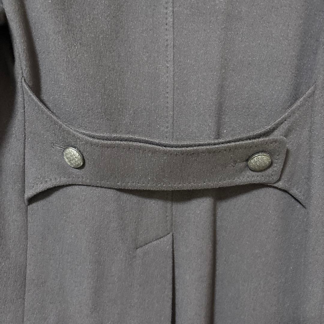 メル87642タリアトーレ　カシミヤ100% ネイビー チェスター