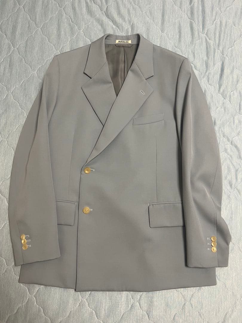 【美品】AURALEE21ss WOOL MAX GABARDINEセットアップ