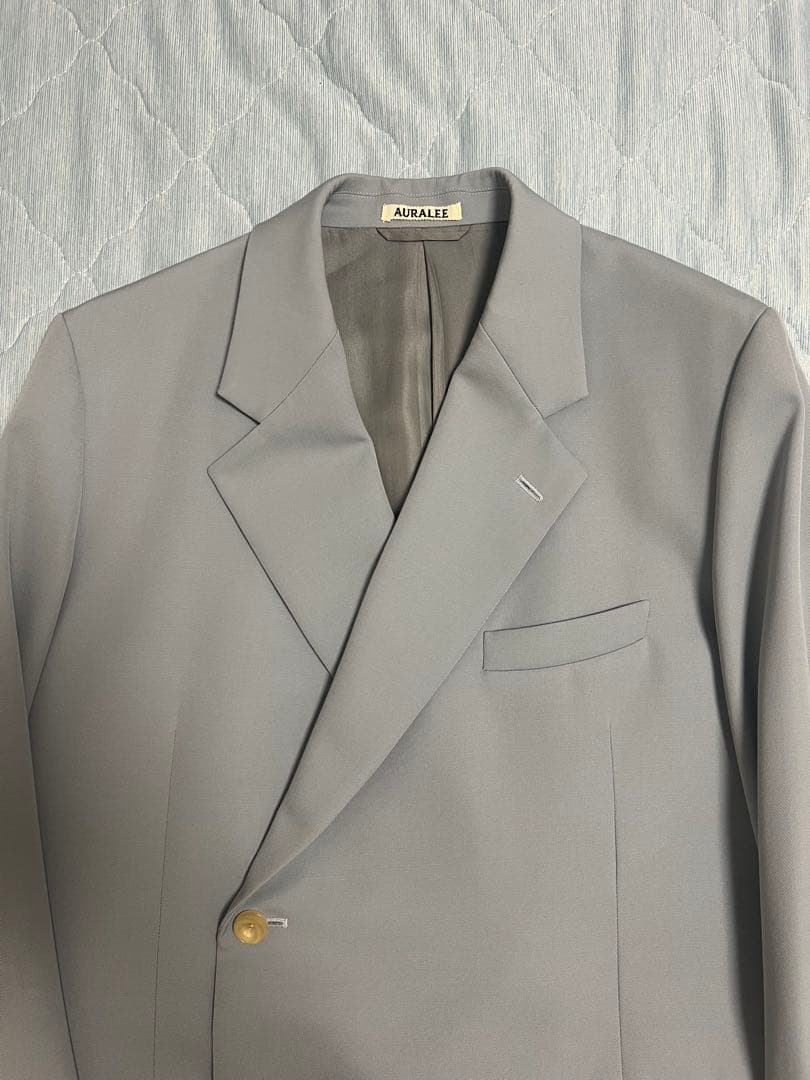 【美品】AURALEE21ss WOOL MAX GABARDINEセットアップ