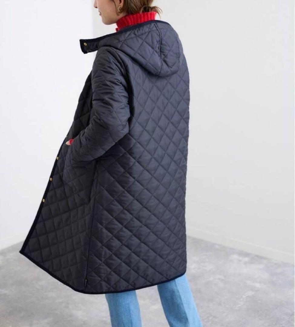 新品！SLOBE別注トラディショナルウェザーウェアARKLEYフードロングコート