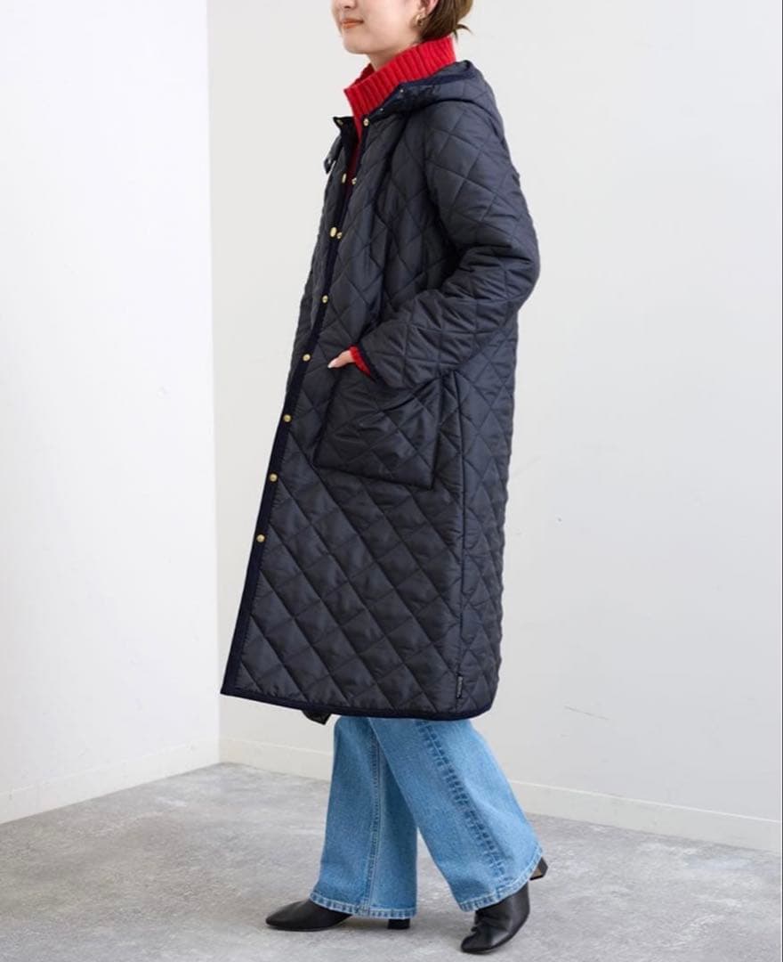 新品！SLOBE別注トラディショナルウェザーウェアARKLEYフードロングコート