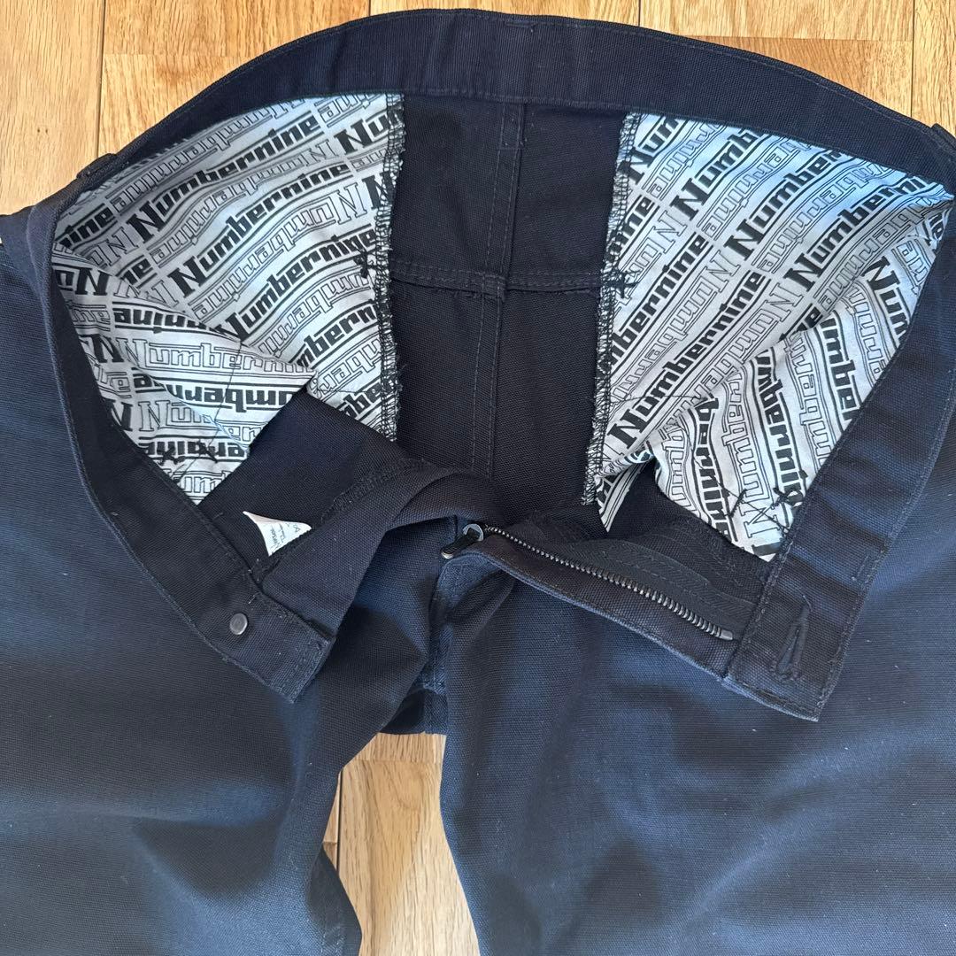 初期 ナンバーナイン パンツ デニム ブラック 2 NUMBER(N)INE