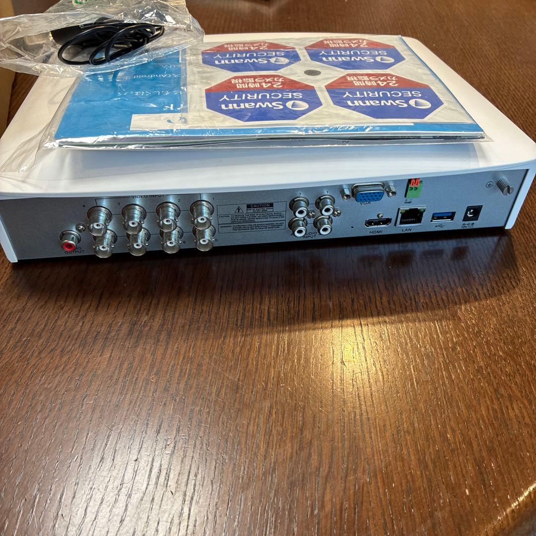 Swann （スワン）DVRシステム ８チャンネル　カメラ６台セット
