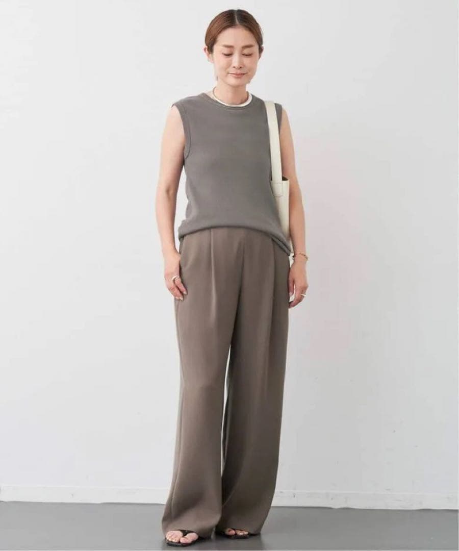 【新品未使用】Deuxieme Classe イージーワイドパンツ 36