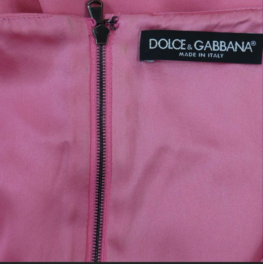 DOLCE&GABBANA ワンピース ピンク サイズ38