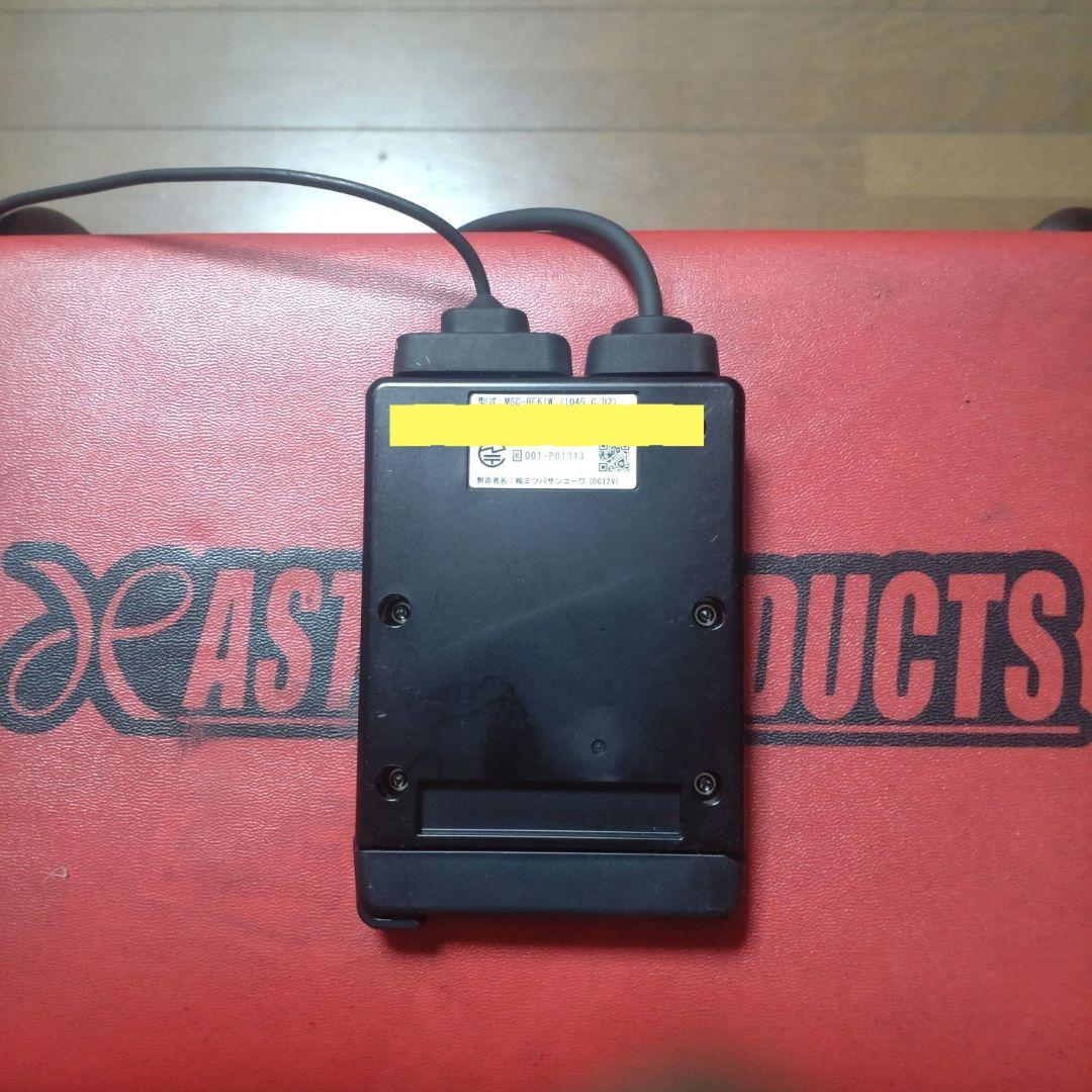 バイク用　ETC　車載器　ミツバ　BE61W　（検）ETC2.0　1035