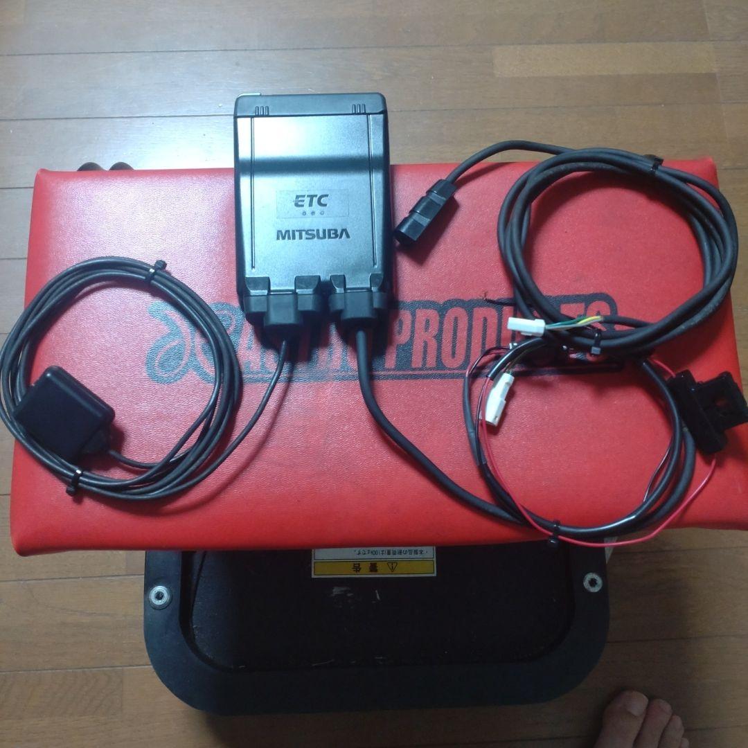 バイク用　ETC　車載器　ミツバ　BE61W　（検）ETC2.0　1035