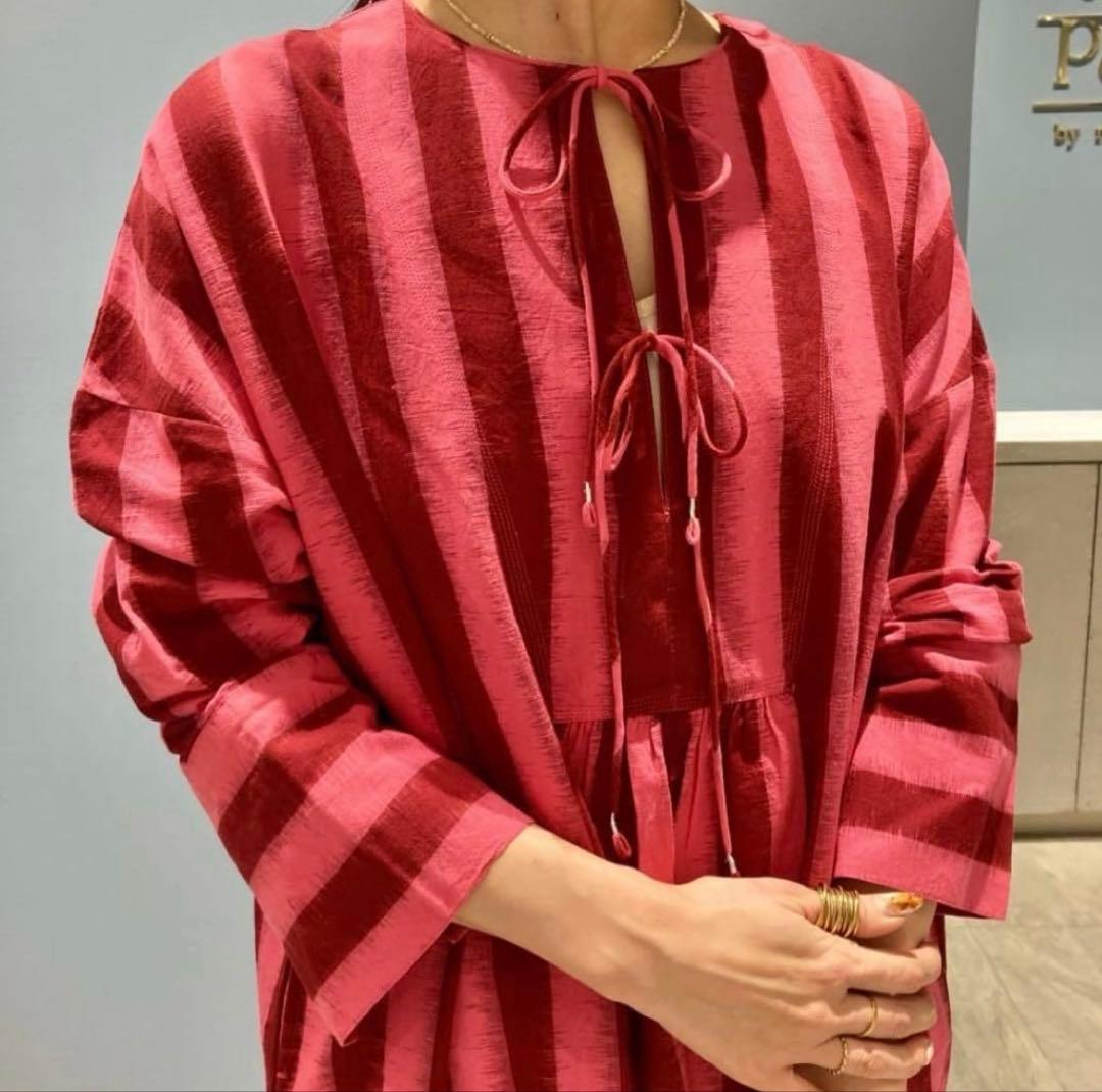 Sara mallikaサラマリカIkat Stripe Dress