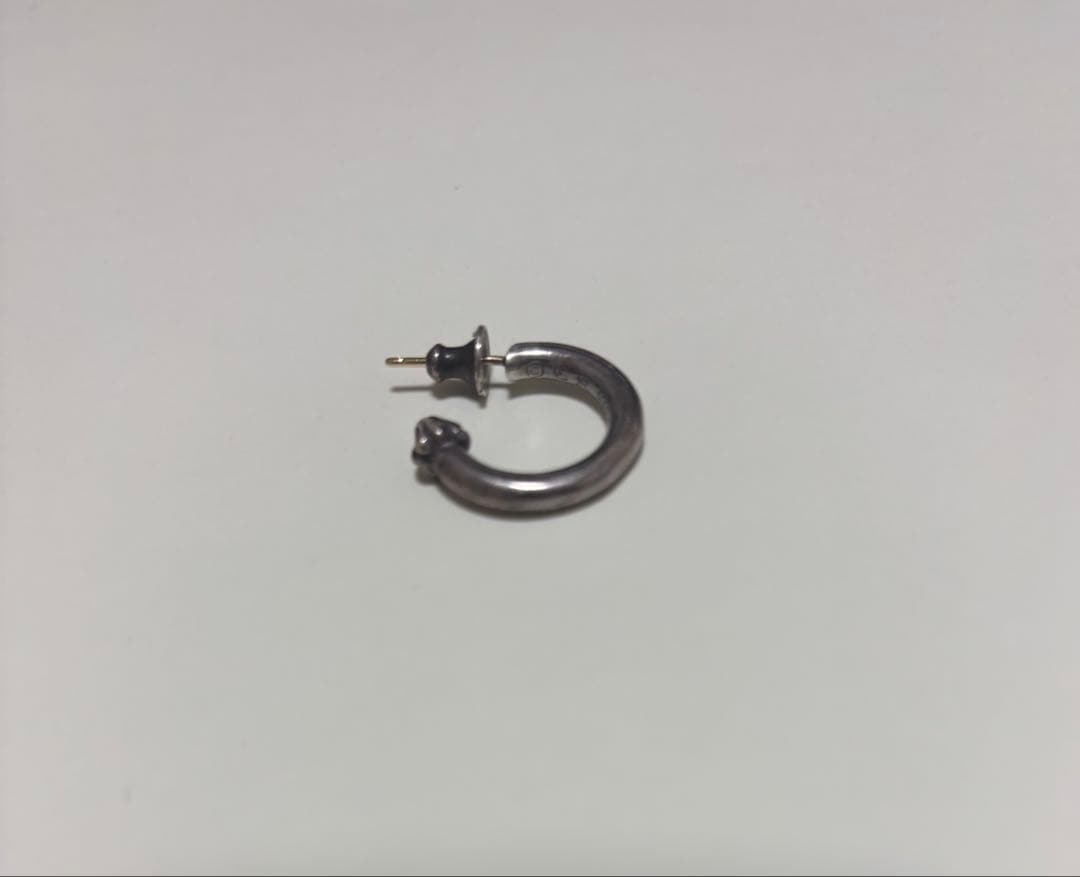 ZORN着用 CHROME HEARTS プレーンフープ ピアス