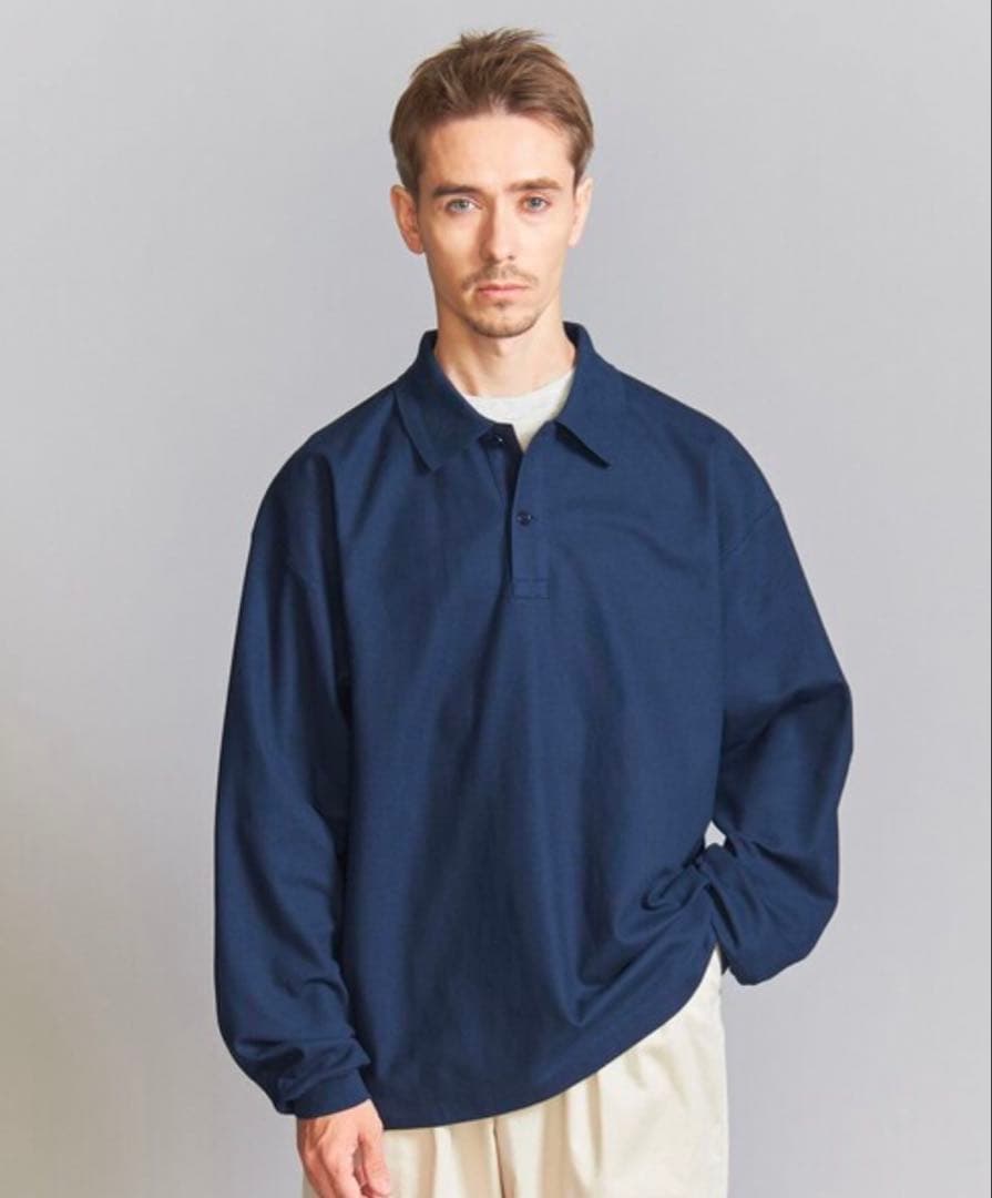 新品タグ付き　BEAUTY&YOUTH SUPERB ポロ 長袖カットソーXL