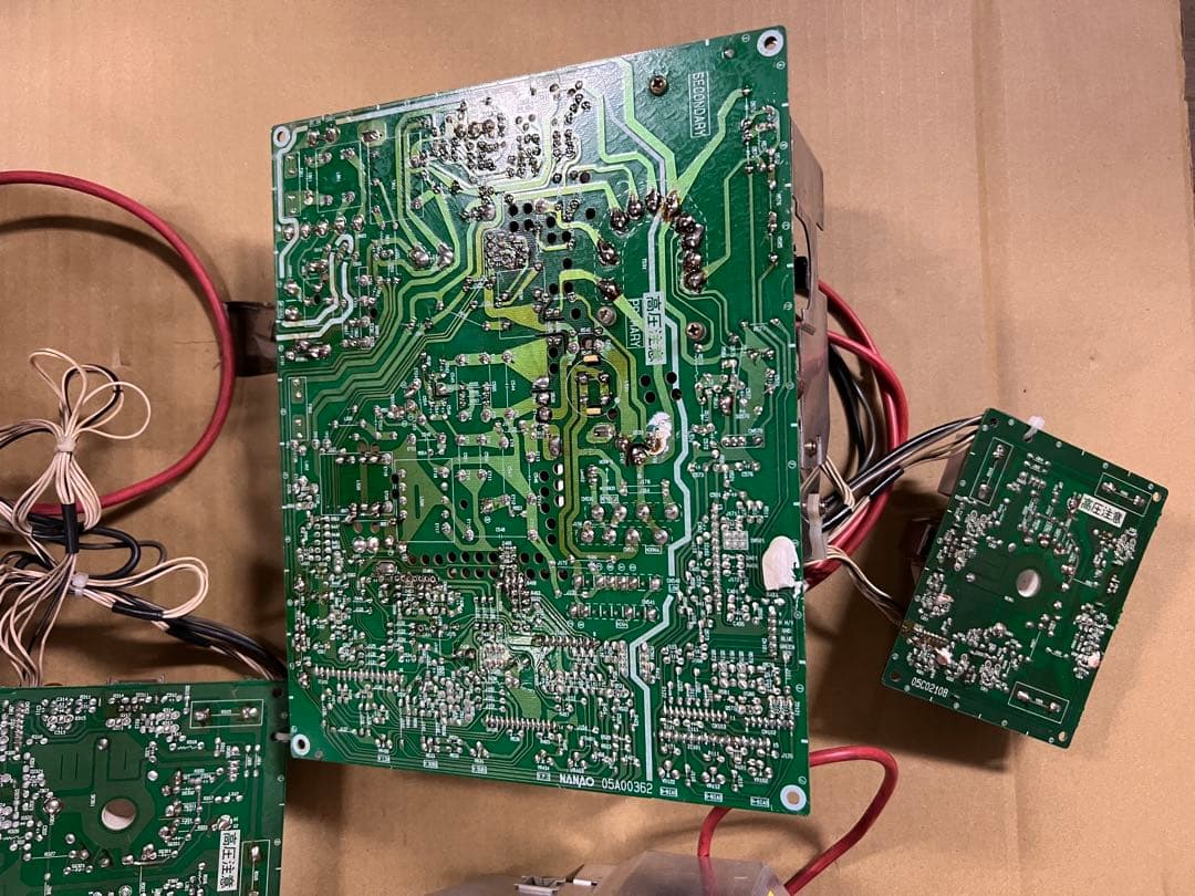 ナナオ　CRT基板　MS8-29ジャンク４枚