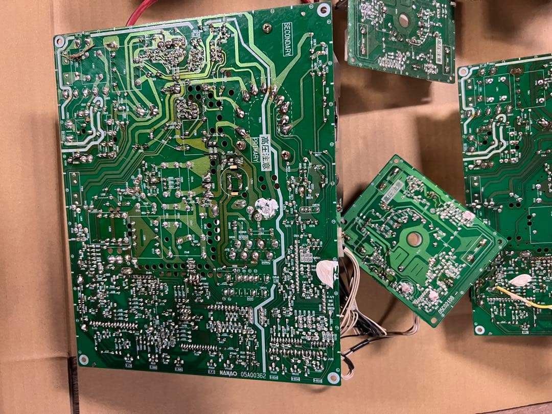 ナナオ　CRT基板　MS8-29ジャンク４枚