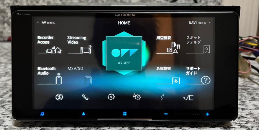 AVIC-CW912地図2025