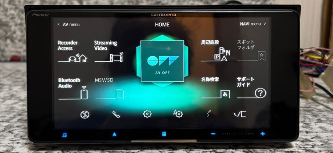 AVIC-CW912地図2025