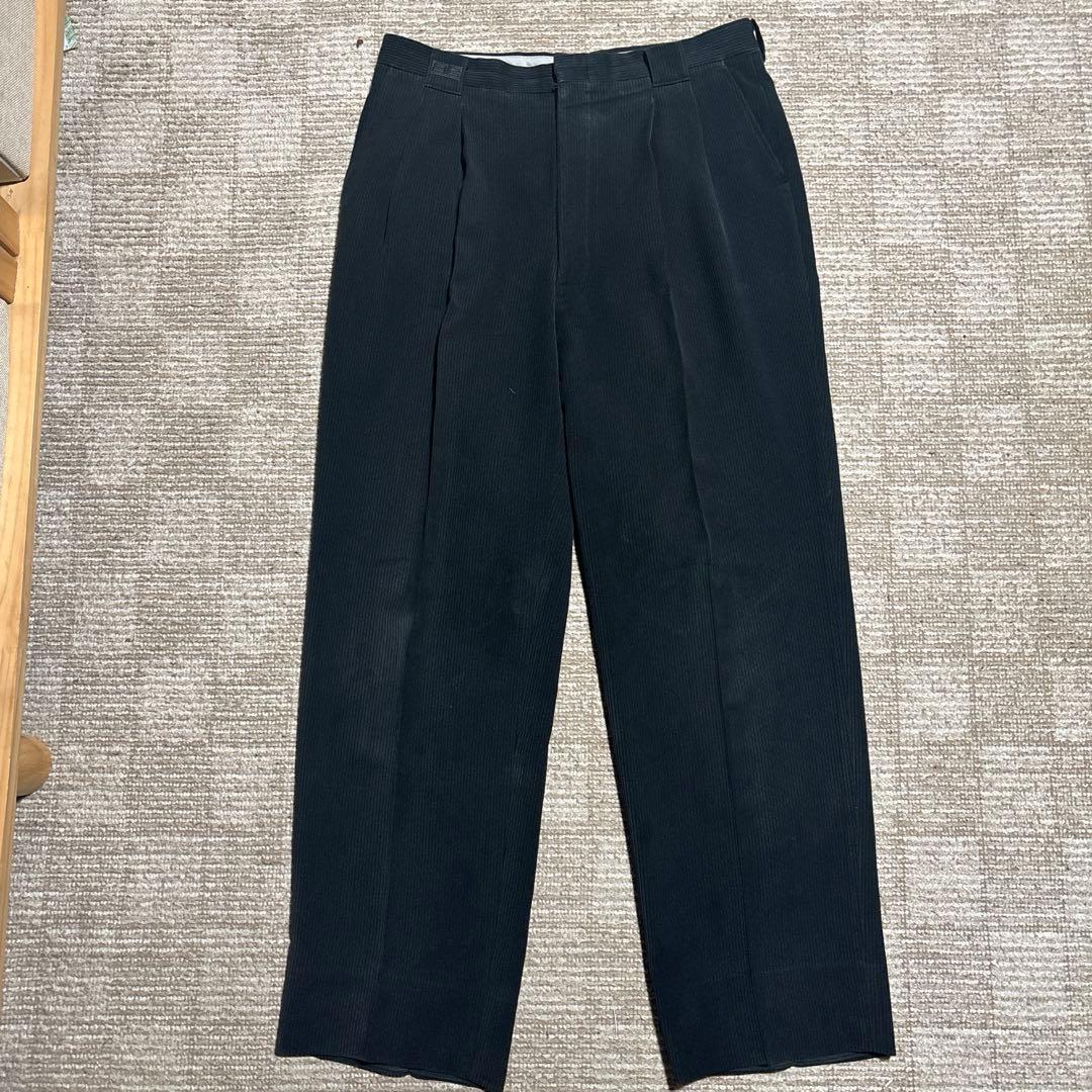 80s90sBALENCIAGA セットアップ　ダブル ブラック