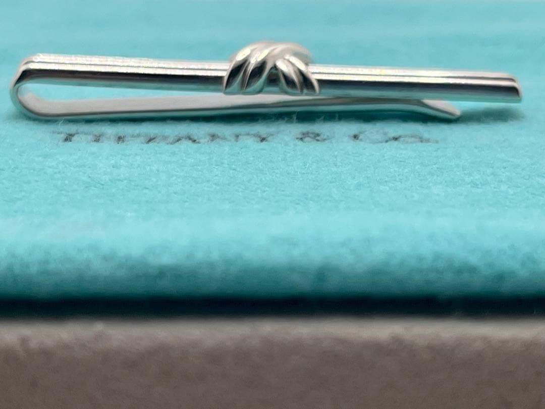 c309 美品　ティファニー　1992 シグネチャー　ネクタイピン　925