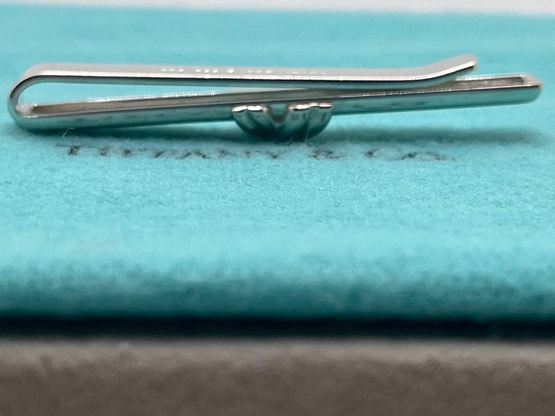 c309 美品　ティファニー　1992 シグネチャー　ネクタイピン　925